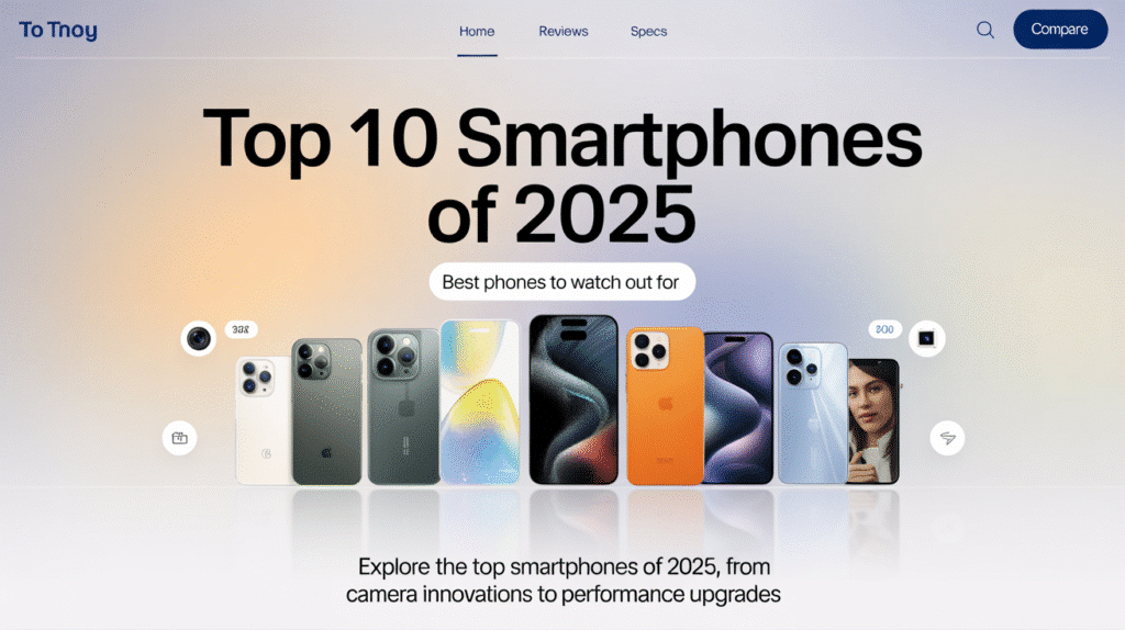 The Top 10 Smartphones of 2025