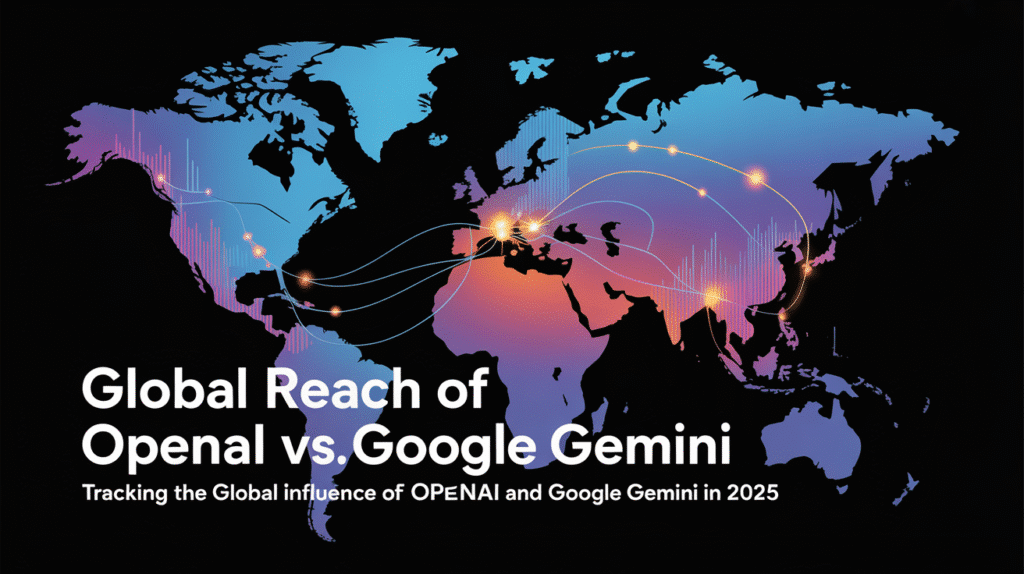 Global Reach of OpenAI vs. Google Gemini