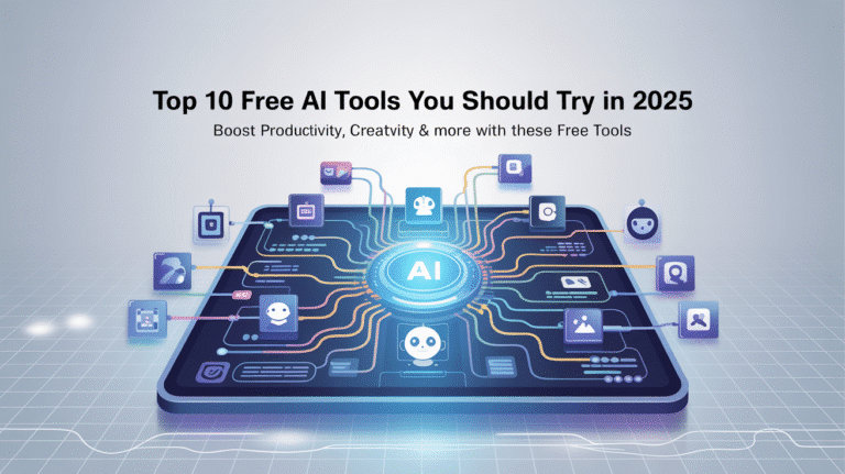 Top 10 Free AI Tools to Try in 2025