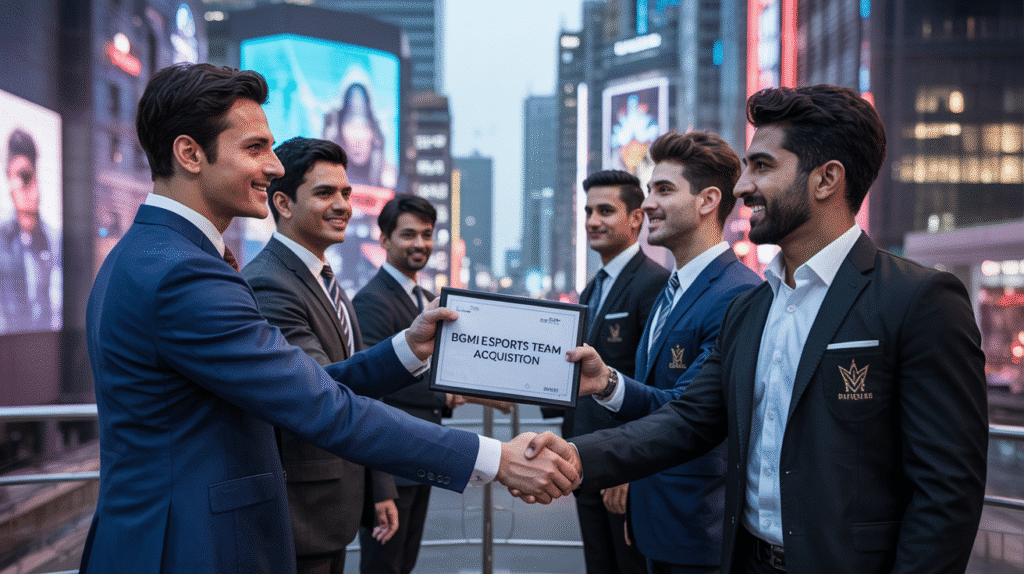 bgmi franchise league india 2025 bidding process