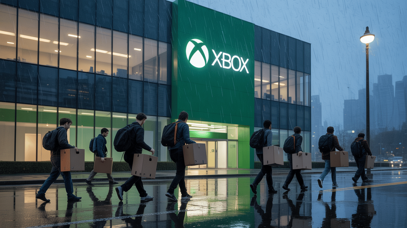 Microsoft Xbox division layoffs 2025 header image