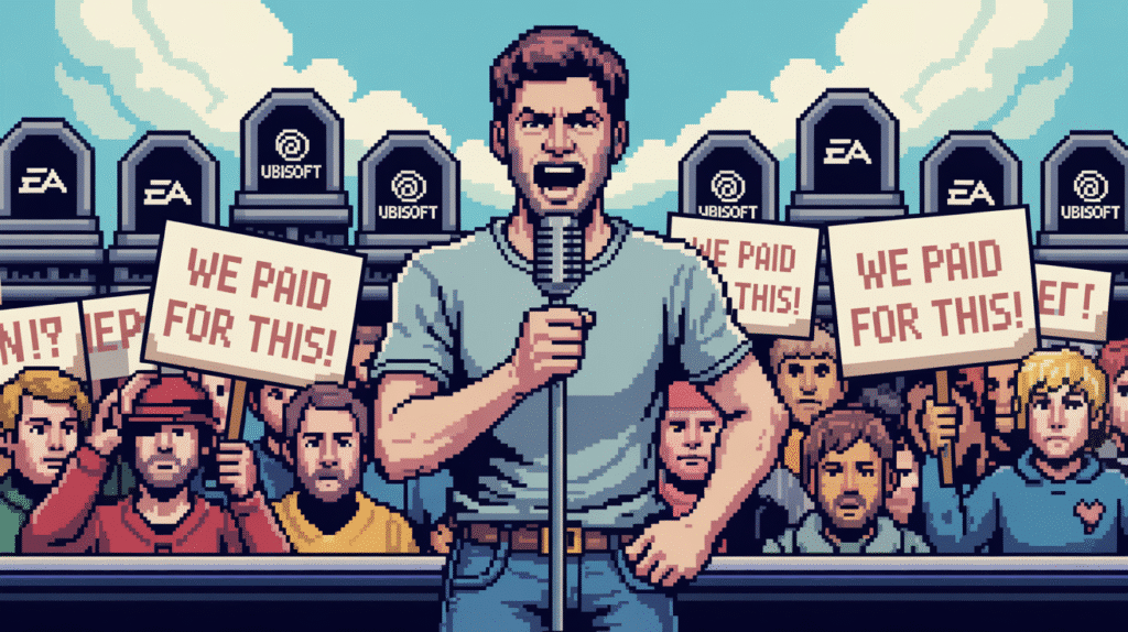 stop killing games ross scott protest image