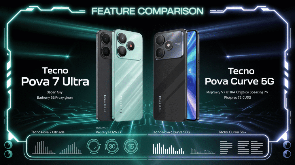 Tecno Pova 7 5G India launch date and specs comparison