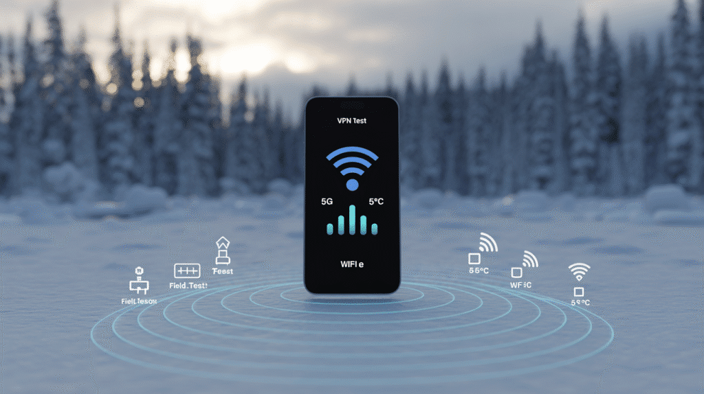 iQOO Z10x 5G, WiFi 6E and cold-weather test