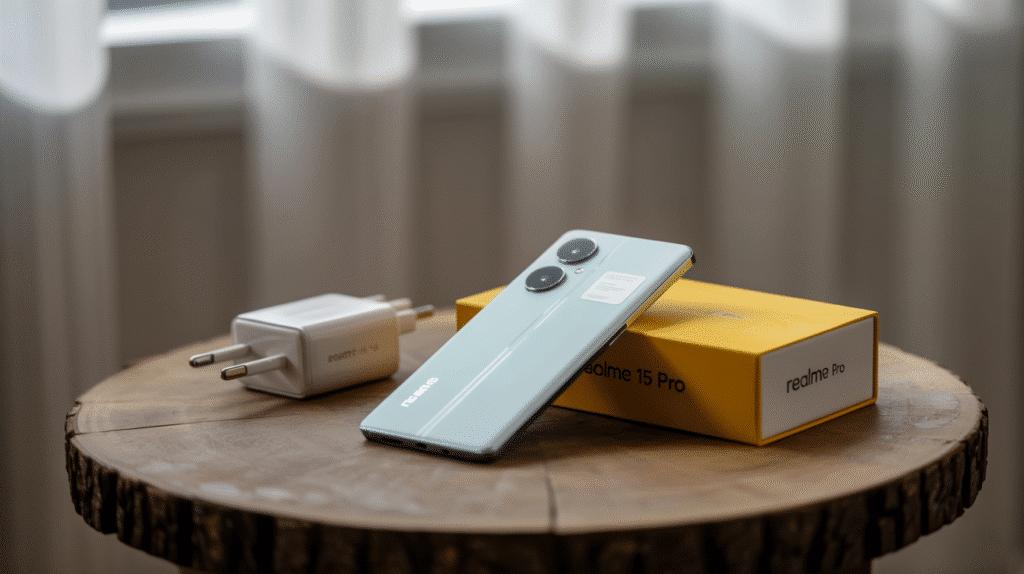 Realme 15 Pro price in India unboxing image