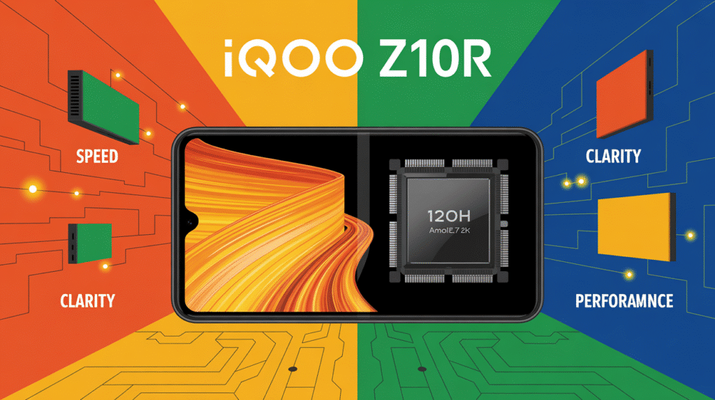 iqoo z10r 5g price in india specs infographic